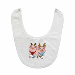 Слюнявчик  Pigs - PrintSalon