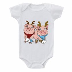 Детский бодик Pigs - PrintSalon