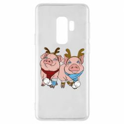 Чехол для Samsung S9+ Pigs - PrintSalon