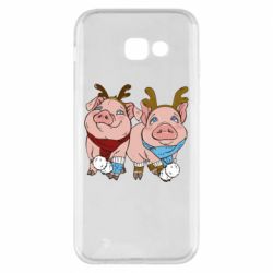 Чехол для Samsung A5 2017 Pigs - PrintSalon