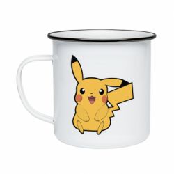 Кружка эмалированная Pika Pika - PrintSalon