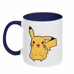 Чашка двухцветная 320ml Pika Pika - PrintSalon