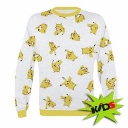 Детский 3D свитшот PIKA POKEMON - PrintSalon
