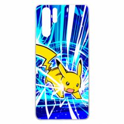 Чохол для Huawei P30 Pro Pikachu and lightning - PrintSalon