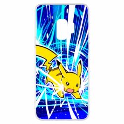 Чохол для Samsung S9 Pikachu and lightning - PrintSalon