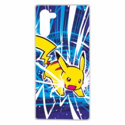 Чохол для Samsung Note 10 Pikachu and lightning - PrintSalon