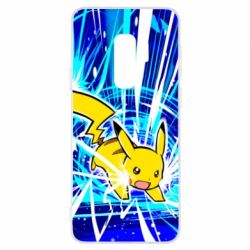 Чохол для Samsung S9+ Pikachu and lightning - PrintSalon