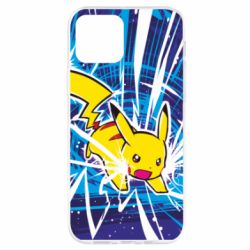 Чохол для iPhone 12 Pro Pikachu and lightning - PrintSalon