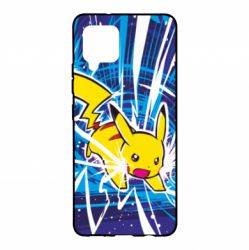 Чохол для Samsung A42 5G Pikachu and lightning - PrintSalon