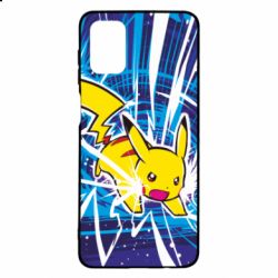 Чохол для Samsung M51 Pikachu and lightning - PrintSalon
