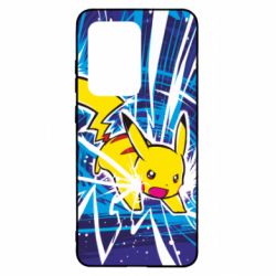 Чохол для Samsung S20 Ultra Pikachu and lightning - PrintSalon