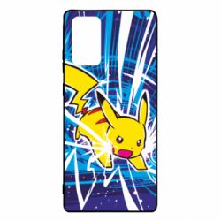 Чохол для Samsung Note 20 Pikachu and lightning - PrintSalon
