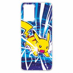 Чохол для Oppo A74 4G Pikachu and lightning - PrintSalon