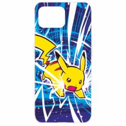 Чохол для Oppo Reno 4 Lite Pikachu and lightning - PrintSalon