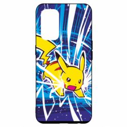 Чохол для Oppo Reno 5 4G Pikachu and lightning - PrintSalon