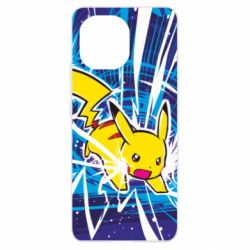 Чохол для Xiaomi Mi11 Pikachu and lightning - PrintSalon