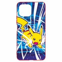 Чохол для Xiaomi Mi11 Lite Pikachu and lightning - PrintSalon