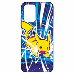 Чохол для Xiaomi Redmi Note 10 Pikachu and lightning - PrintSalon