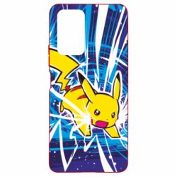Чохол для Xiaomi Redmi Note 10 Pro Pikachu and lightning - PrintSalon