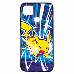 Чохол для Xiaomi Redmi 9c Pikachu and lightning - PrintSalon