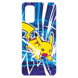 Чохол для Realme 7 Pro Pikachu and lightning - PrintSalon