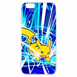 Чохол для iPhone 6/6S Pikachu and lightning - PrintSalon