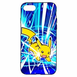 Чохол для iPhone 7 Pikachu and lightning - PrintSalon