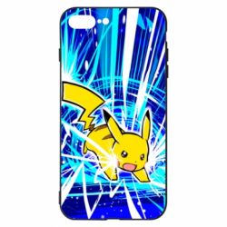 Чохол для iPhone 7 Plus Pikachu and lightning - PrintSalon