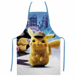 Фартук с 3D принтом Pikachu and Pokemon movie - PrintSalon