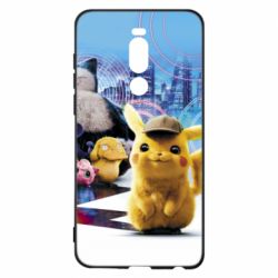 Чехол для Meizu Note 8 Pikachu and Pokemon movie - PrintSalon