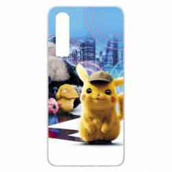 Чехол для Huawei P30 Pikachu and Pokemon movie - PrintSalon