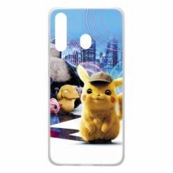 Чехол для Samsung A60 Pikachu and Pokemon movie - PrintSalon