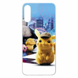 Чехол для Samsung A70 Pikachu and Pokemon movie - PrintSalon