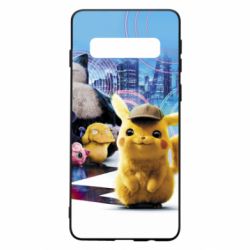 Чехол для Samsung S10 Pikachu and Pokemon movie - PrintSalon