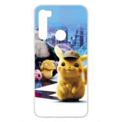 Чехол для Xiaomi Redmi Note 8 Pikachu and Pokemon movie - PrintSalon