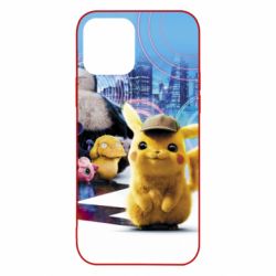 Чехол для iPhone 12 Pikachu and Pokemon movie - PrintSalon