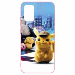 Чехол для Samsung A02s/M02s Pikachu and Pokemon movie - PrintSalon