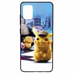 Чехол для Samsung A51 Pikachu and Pokemon movie - PrintSalon