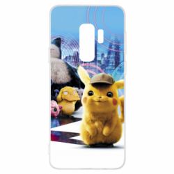 Чехол для Samsung S9+ Pikachu and Pokemon movie - PrintSalon