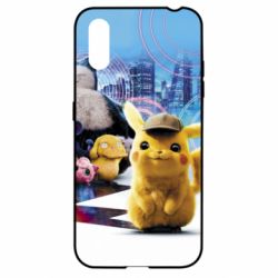 Чехол для Samsung A01/M01 Pikachu and Pokemon movie - PrintSalon