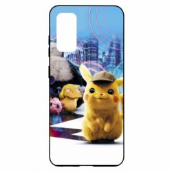 Чехол для Samsung S20 Pikachu and Pokemon movie - PrintSalon
