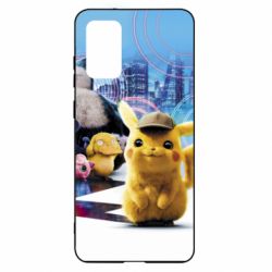 Чехол для Samsung S20+ Pikachu and Pokemon movie - PrintSalon