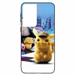 Чехол для Samsung S21 Pikachu and Pokemon movie - PrintSalon