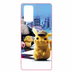Чехол для Samsung Note 20 Pikachu and Pokemon movie - PrintSalon