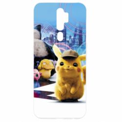 Чехол для Oppo A5/A9 2020 Pikachu and Pokemon movie - PrintSalon