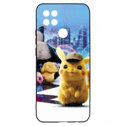 Чехол для Oppo A15s/A15 Pikachu and Pokemon movie - PrintSalon