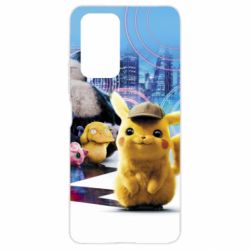 Чехол для Xiaomi Redmi Note 10 Pro Pikachu and Pokemon movie - PrintSalon