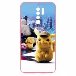 Чехол для Xiaomi Redmi 9 Pikachu and Pokemon movie - PrintSalon