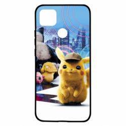 Чехол для Xiaomi Redmi 9c Pikachu and Pokemon movie - PrintSalon