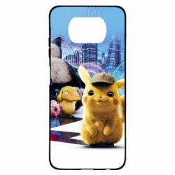 Чехол для Xiaomi Poco X3 Pikachu and Pokemon movie - PrintSalon